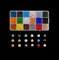1800pcs 4mm Electroplate AB Colors Bicone Crystal Glass Beads, 18 Colors Small Faceted Beads Bulk for Jewelry Making Bracelets Necklace Keychains Earrings with Container Box